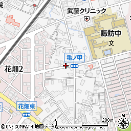 福岡県久留米市西町1079周辺の地図