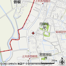 佐賀県三養基郡上峰町前牟田1349-1周辺の地図