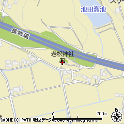 佐賀県小城市東分601周辺の地図