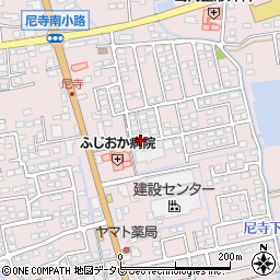 佐賀県佐賀市大和町大字尼寺周辺の地図