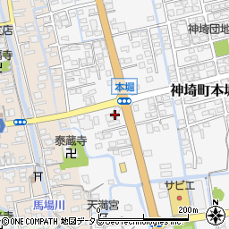 ＪＡ神埼ＳＳ周辺の地図