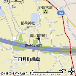 佐賀県小城市東分382周辺の地図