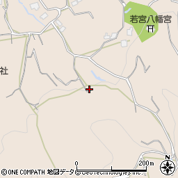 福岡県久留米市草野町吉木2638周辺の地図