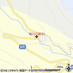 鳴川(江藤宅)周辺の地図