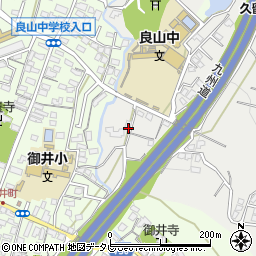 福岡県久留米市山川町47周辺の地図