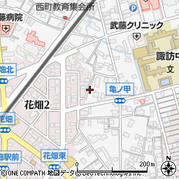 福岡県久留米市西町1089周辺の地図