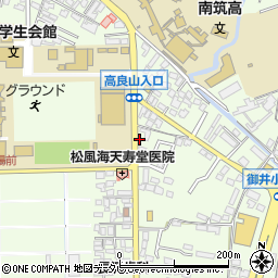 和服屋周辺の地図