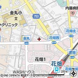 福岡県久留米市西町1286周辺の地図