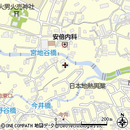 八恵荘周辺の地図