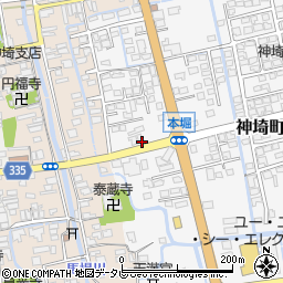 佐賀県神埼市神埼町本堀3265周辺の地図