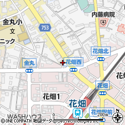 金崎たばこ店周辺の地図