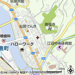 十八親和銀行江迎支店周辺の地図