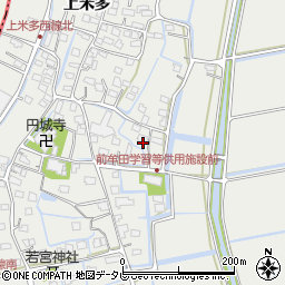 佐賀県三養基郡上峰町前牟田423周辺の地図