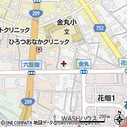 福岡県久留米市西町1367周辺の地図