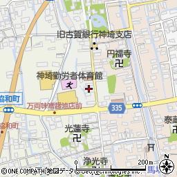 佐賀県神埼市三丁目469周辺の地図