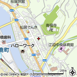 十八親和銀行江迎支店周辺の地図