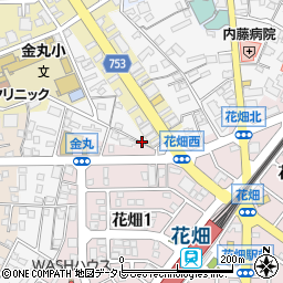 福岡県久留米市西町1291-4周辺の地図