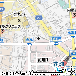 福岡県久留米市西町1287周辺の地図