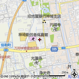 佐賀県神埼市三丁目468周辺の地図