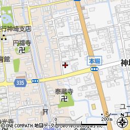 佐賀県神埼市神埼町本堀3184-11周辺の地図