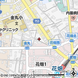 福岡県久留米市西町1292周辺の地図