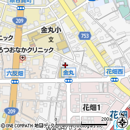 福岡県久留米市西町1317周辺の地図