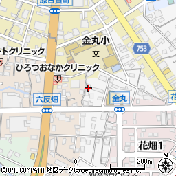 福岡県久留米市西町27-13周辺の地図