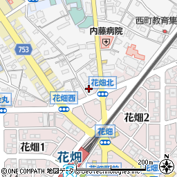 福岡県久留米市西町1180周辺の地図