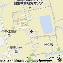 佐賀県佐賀市久保泉町下和泉1795-3周辺の地図