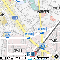 福岡県久留米市西町1244周辺の地図