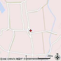 愛媛県宇和島市三間町黒井地219周辺の地図