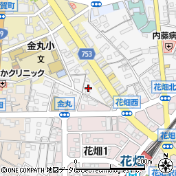 福岡県久留米市西町1293周辺の地図