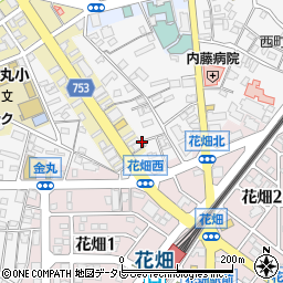 福岡県久留米市西町1239-4周辺の地図