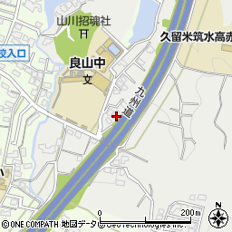 福岡県久留米市山川町86周辺の地図