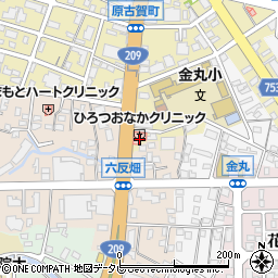 福岡県久留米市原古賀町27-1周辺の地図