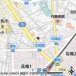 福岡県久留米市西町1239周辺の地図