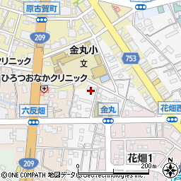 福岡県久留米市西町1358周辺の地図