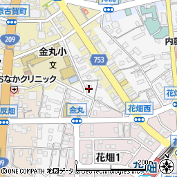 福岡県久留米市西町1327周辺の地図