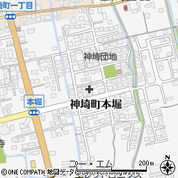佐賀県神埼市神埼町本堀3150-9周辺の地図
