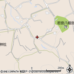 福岡県久留米市草野町吉木1969周辺の地図