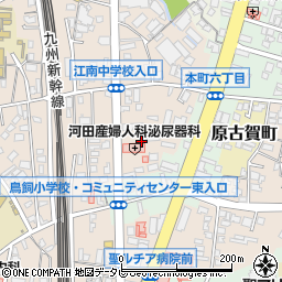 岩坂電気工事周辺の地図