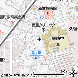 岩崎駐車場周辺の地図
