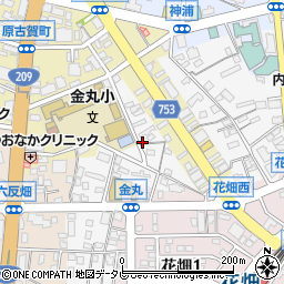 福岡県久留米市西町1333-10周辺の地図
