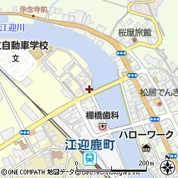 長崎県佐世保市鹿町町深江潟183周辺の地図