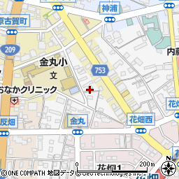 福岡県久留米市西町109周辺の地図