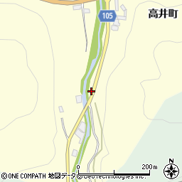 大分県日田市高井町127周辺の地図