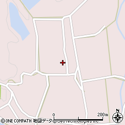 愛媛県宇和島市三間町黒井地1743周辺の地図