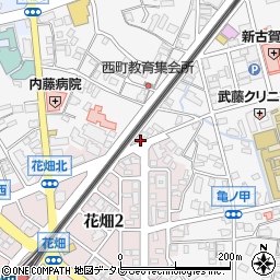 福岡県久留米市西町1139-1周辺の地図