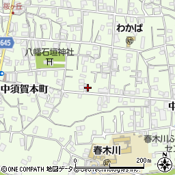 大分県別府市北石垣1084周辺の地図