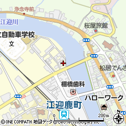 長崎県佐世保市鹿町町深江潟183-6周辺の地図